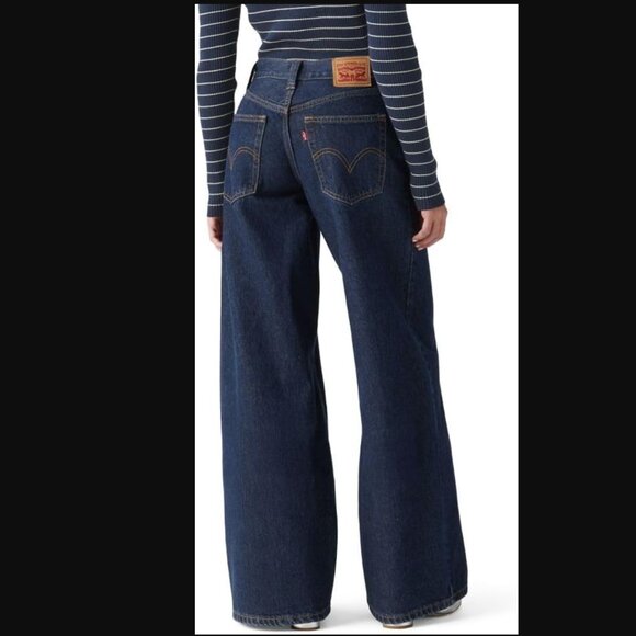 Levi's Womens 94 Baggy Wide Leg Jean | Size 27 - Picture 2 of 12